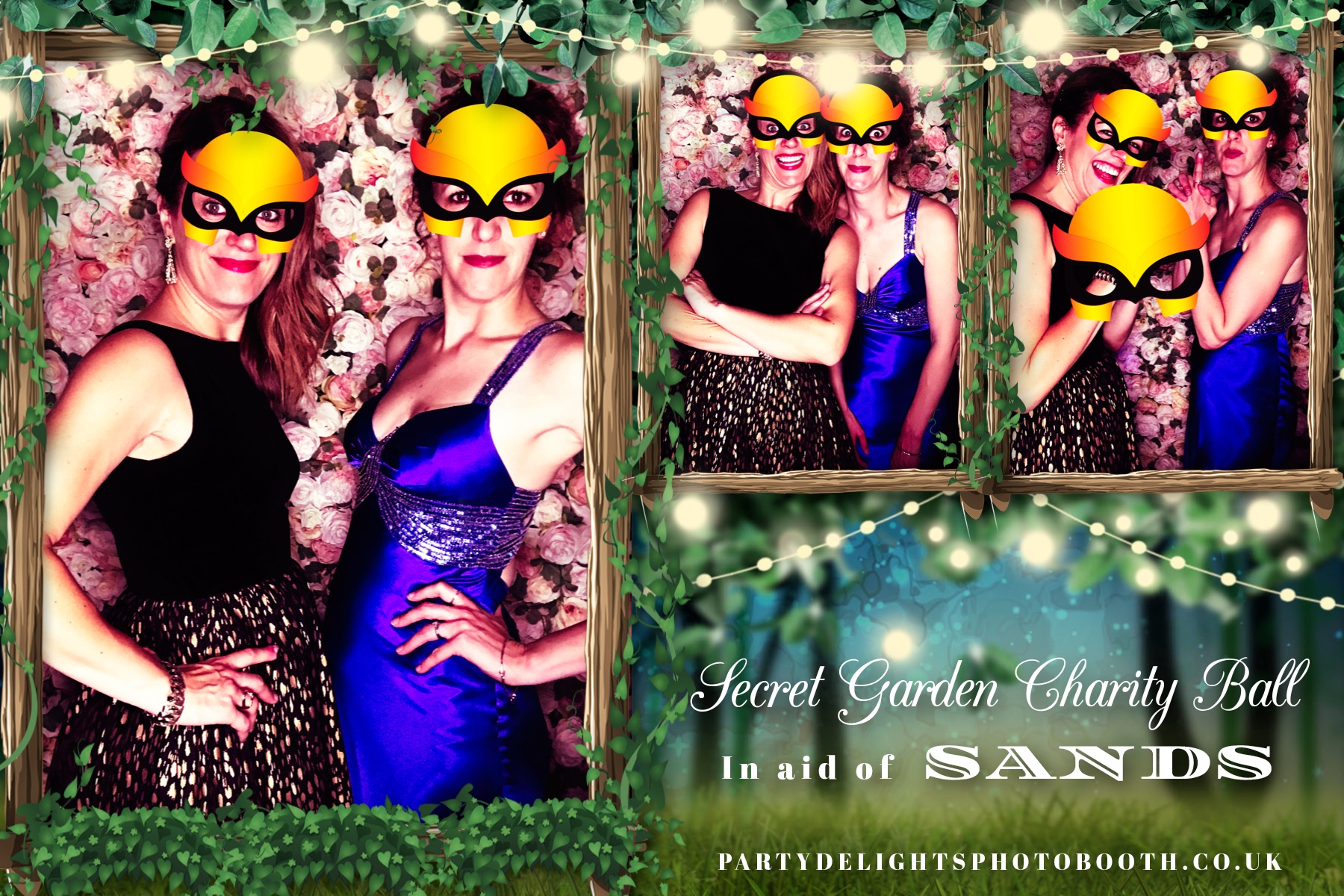 Secret Garden Charity Ball - In aid of SANDS - Prints | View more photos from the event at gallery.partydelightsphotobooth.co.uk/u/PartyDelightsPhotoBooth/Secret-Garden-Charity-Ball-In-aid-of-SANDS-Prints